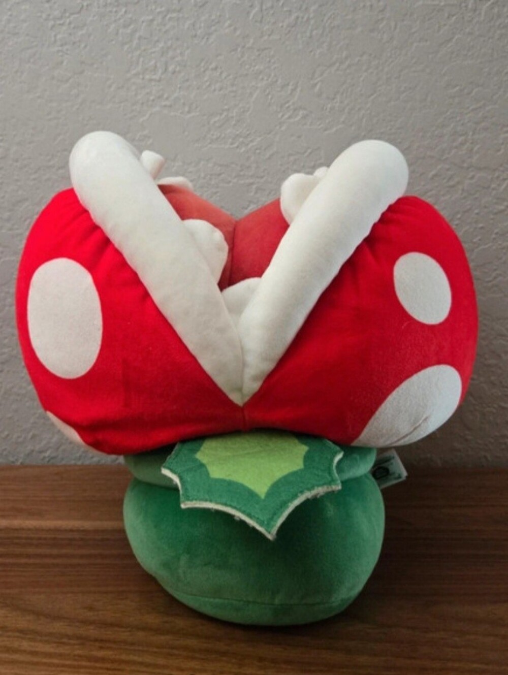 Super Mario Bros Plush Piranha Plant Throw Pillow/Toy